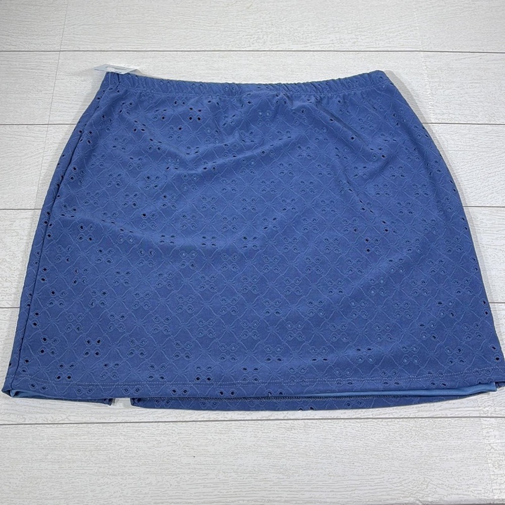 RUE21 Blue Mini Skirt Size XL NWT - Picture 9 of 9
